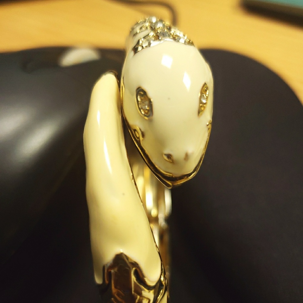 Beautiful Hinged Snake Bracelet